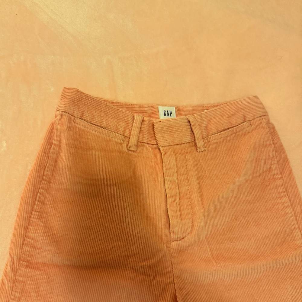 Gap Wide Leg Corduroy Pants Soft Pink, XS - Picture 6 of 7